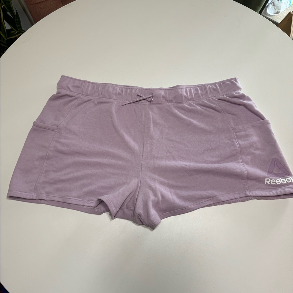 Purple Reebok Shorts